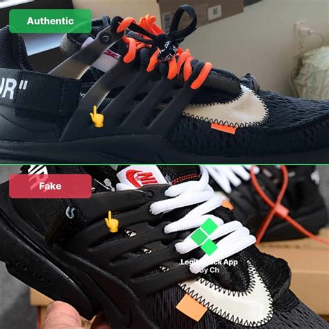 nike air presto off white black real vs fake|air presto off white black.